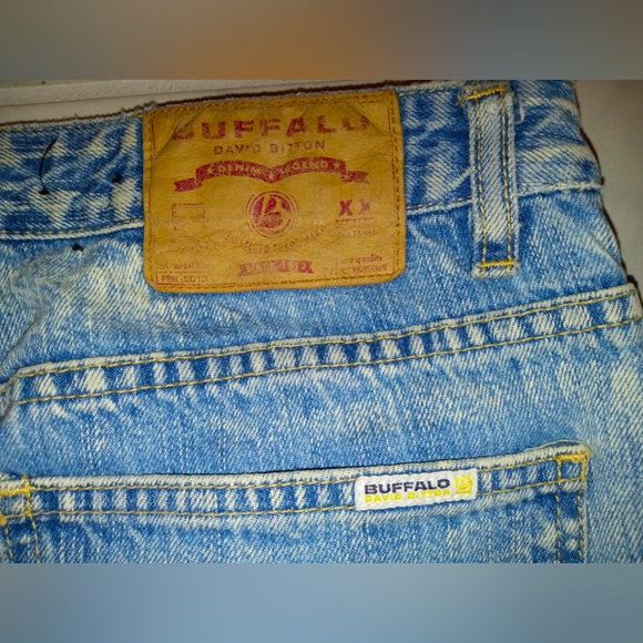 MENS Buffalo David Bitton Jeans X-Pert Driven Style Straight 28 Blue Faded Denim - Picture 10 of 14